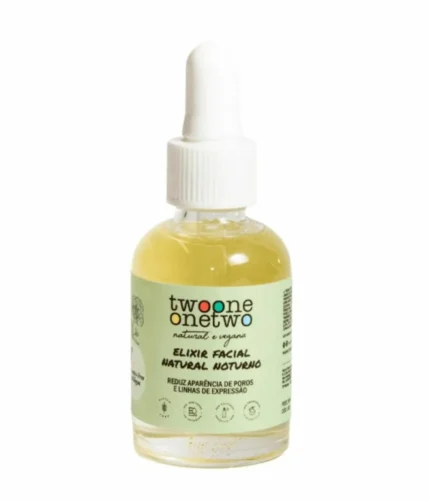 Elixir Facial Natural Noturno Picao Preto Twoone Onetwo Natural Vegan