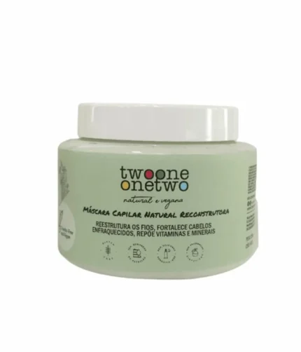 Mascara Capilar Natural Reconstrutora Detox Balance Alcacus e Chico