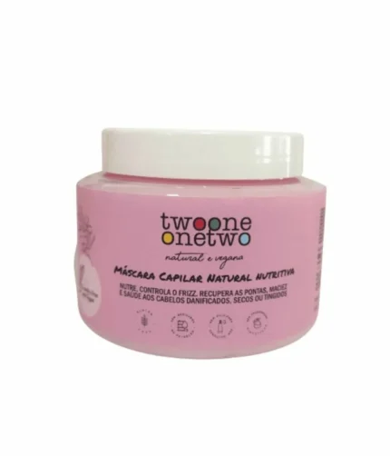 Mascara Capilar Natural Nutritiva Instant Repair Coco e Jojoba Twoone