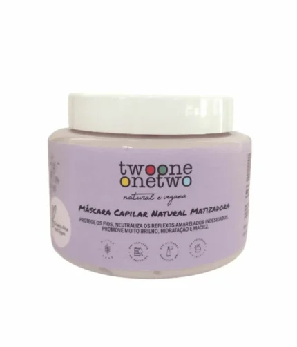 Mascara Capilar Natural Matizadora Efeito Platinum Twoone Onetwo Natu