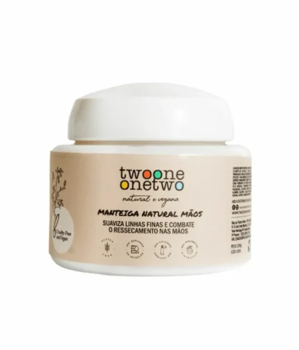 Manteiga Natural Maos Karite e Picao Preto Twoone Onetwo Natural Vega