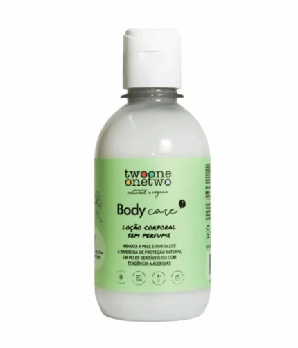 Locao Corporal Natural Sem Perfume Camomila Twoone Onetwo Natural Ve
