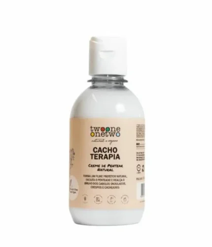 Creme de Pentear Natural Cabelos Cacheados, Crespos ou Ondulados Twooneonetwo